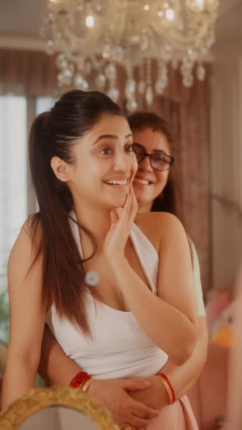 Instagram post by @shivangijoshi18 for Simple Skincare. Caption reads: Fun day out with Mumma & me… with a little glow-up....