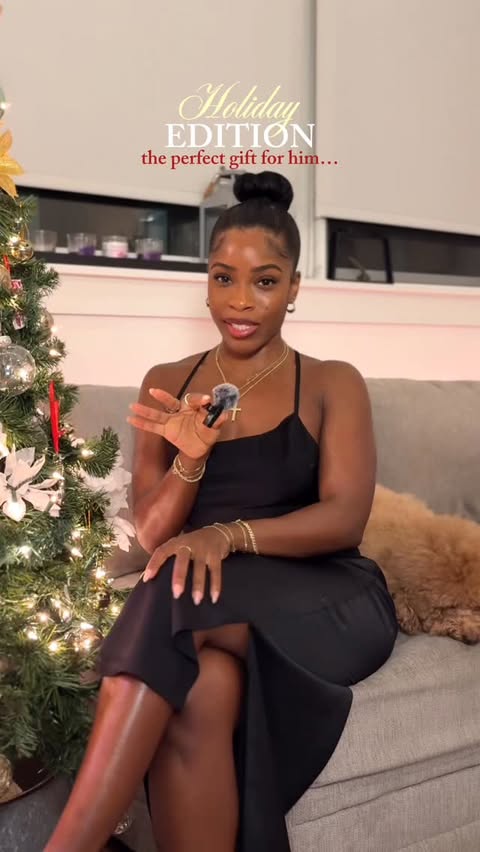 Instagram post by @ashlandavenue for Bevel. Caption reads: [...] gift for him?🎄Pick up a gift set from....