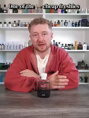 TikTok post by @fragsonly for Intense Oud. Caption reads: [...] #fragrancetiktok #perfumetiktok @Intense Oud.