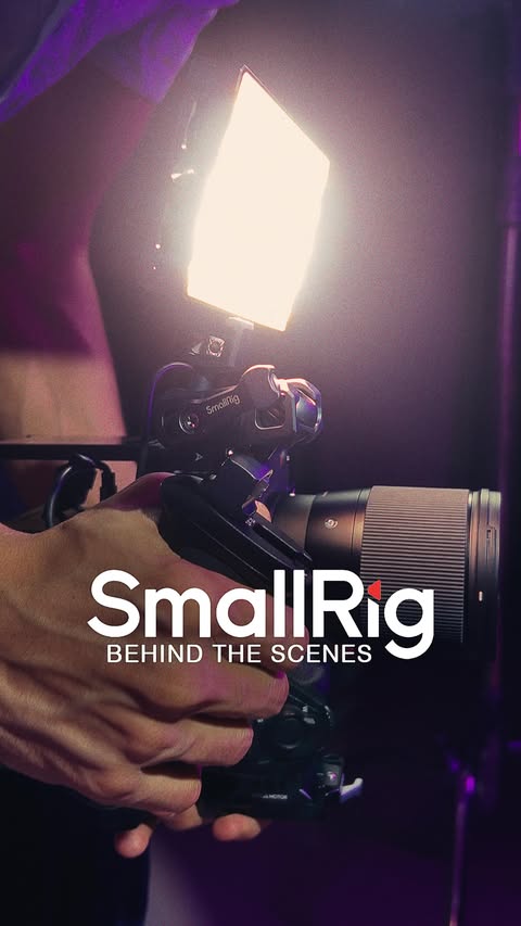 Instagram post by @i_shub_ for SmallRig. Caption reads: Why do I always keep filming ? @smallrig_asia with....