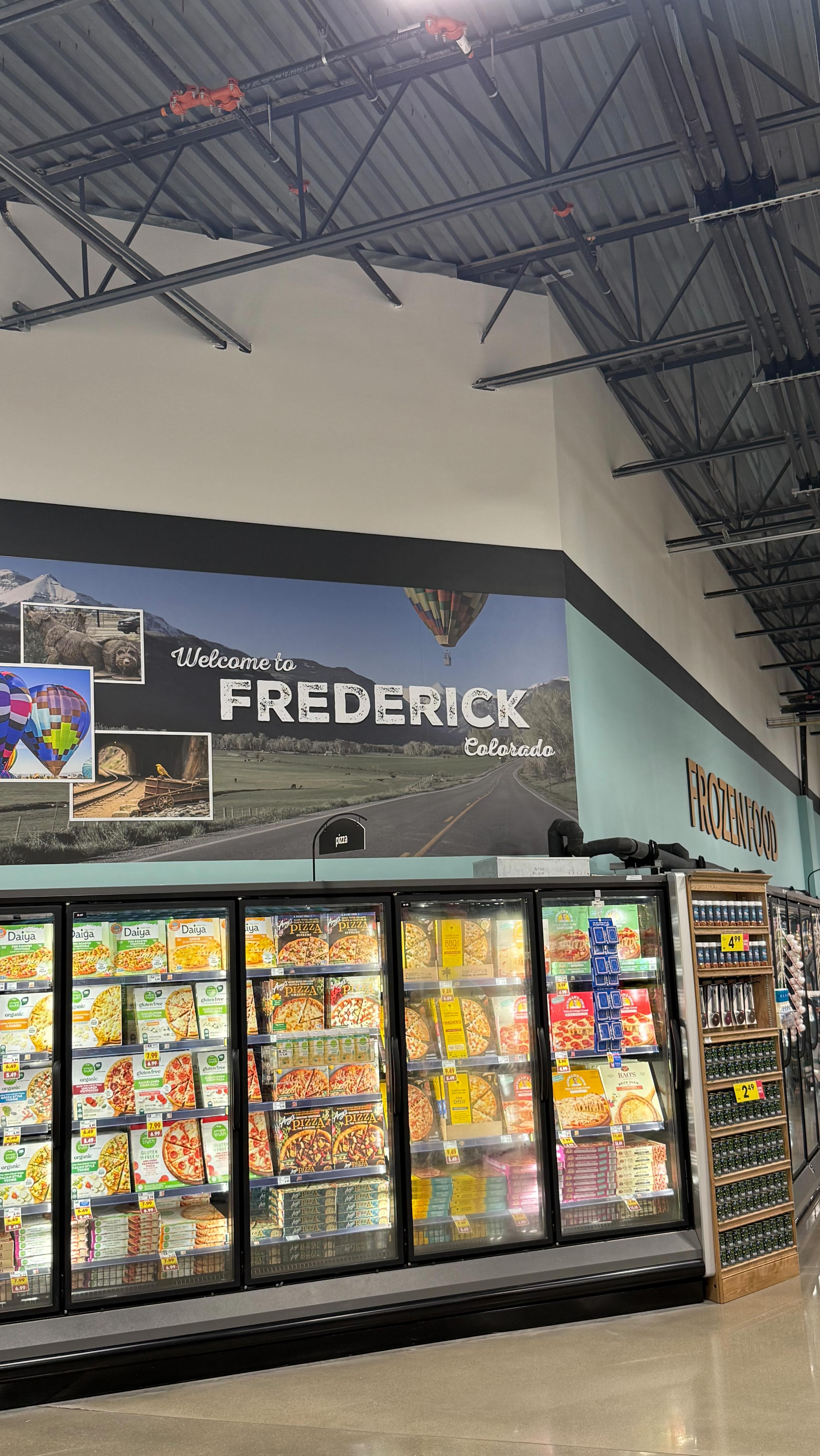 Instagram post by @miszmarylou for King Soopers. Caption reads: @mykingsoopers in Frederick, CO is officially....