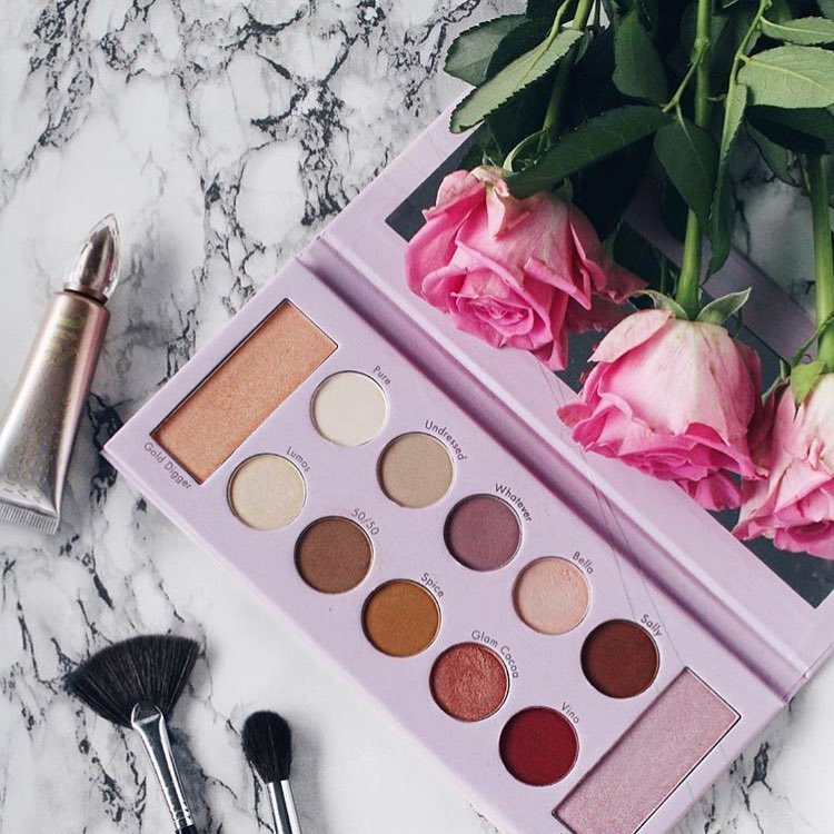 Instagram post by @mrsbella for BH Cosmetics. Caption reads: i love this palette! #mrsbellapalette get yours....