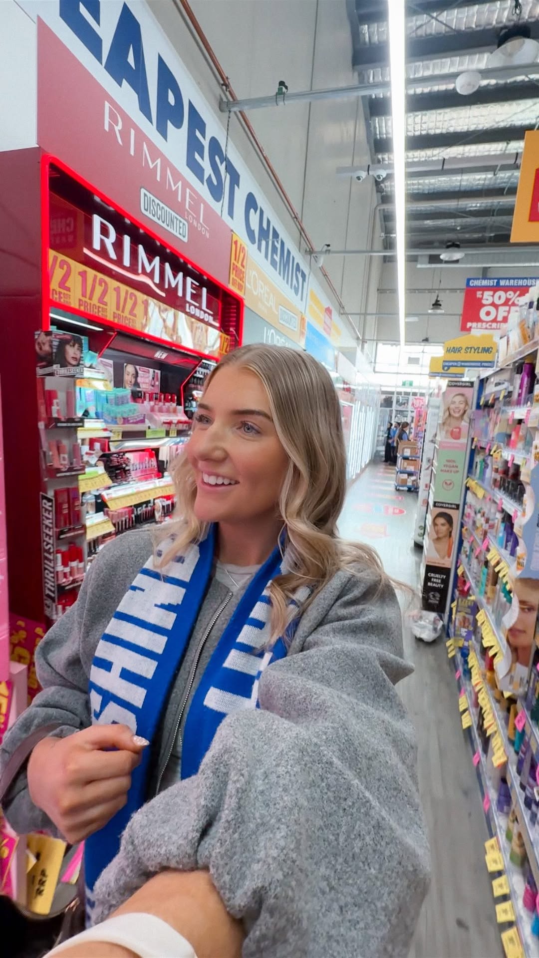 Instagram post by @emilyelizabeth.w for Chemist Warehouse. Caption reads: No team wins without their MVPs
Stocked up on my....