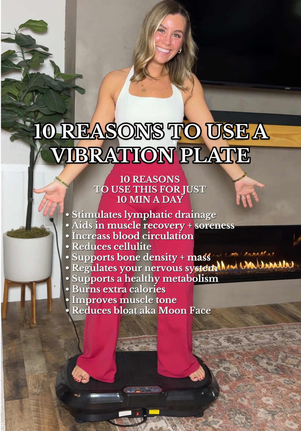 TikTok post by @lifesrad for Lifepro Fitness. Caption reads: Get those shakes in 😌❣️@LifeproUSA....