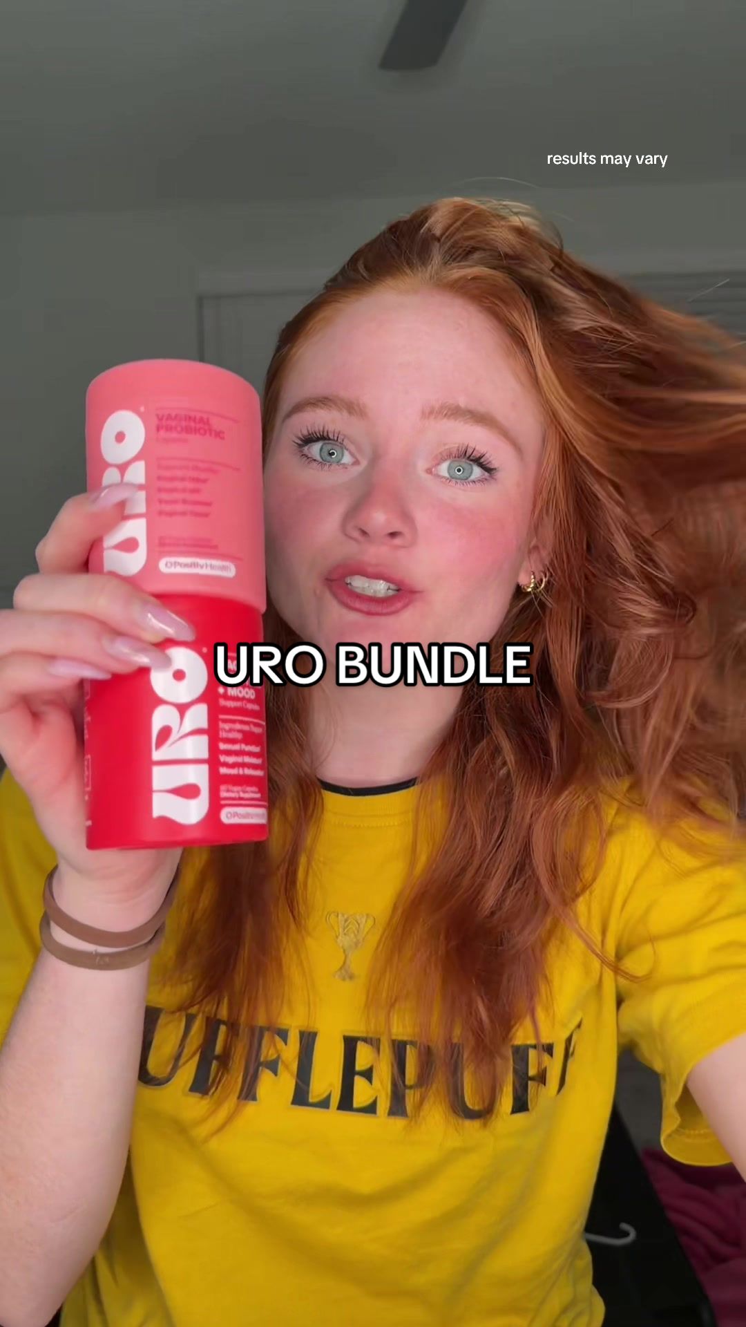 TikTok post by @mackenziedaviz2 for O Positiv. Caption reads: [...] and itchiness down there 😭🙌🏻 @O Positiv....