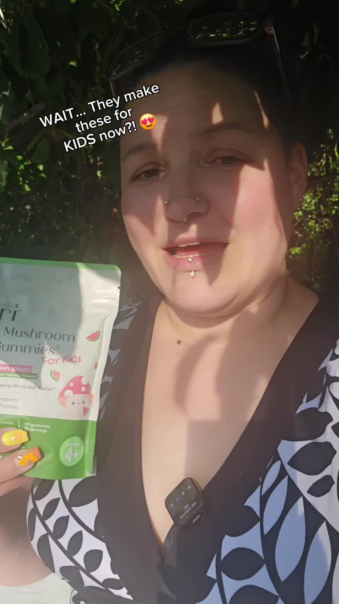 TikTok post by @samanthas_dreams for Auri Nutrition. Caption reads: [...] #ParentTok #dailysupport @Auri Nutrition.