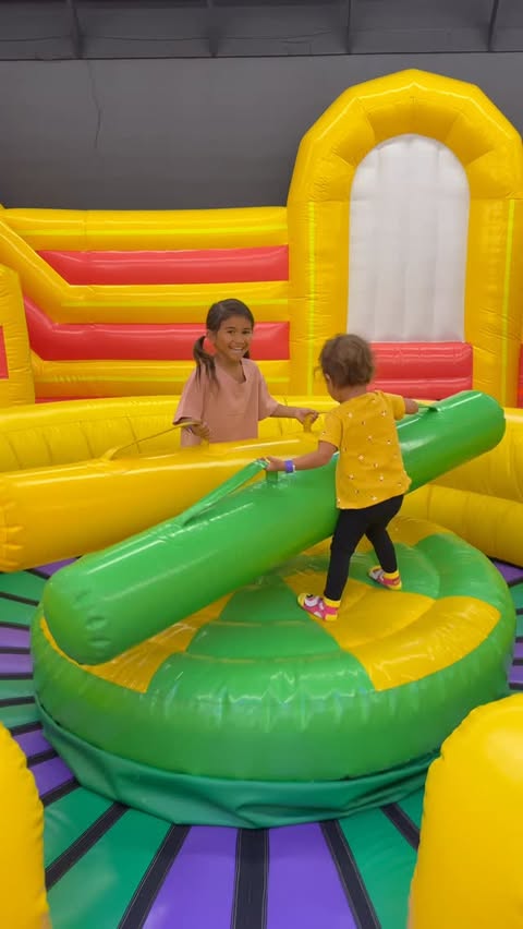 Instagram post by @lianijem for Funbox. Caption reads: [...] Nana for 90 minutes of non-stop fun at....