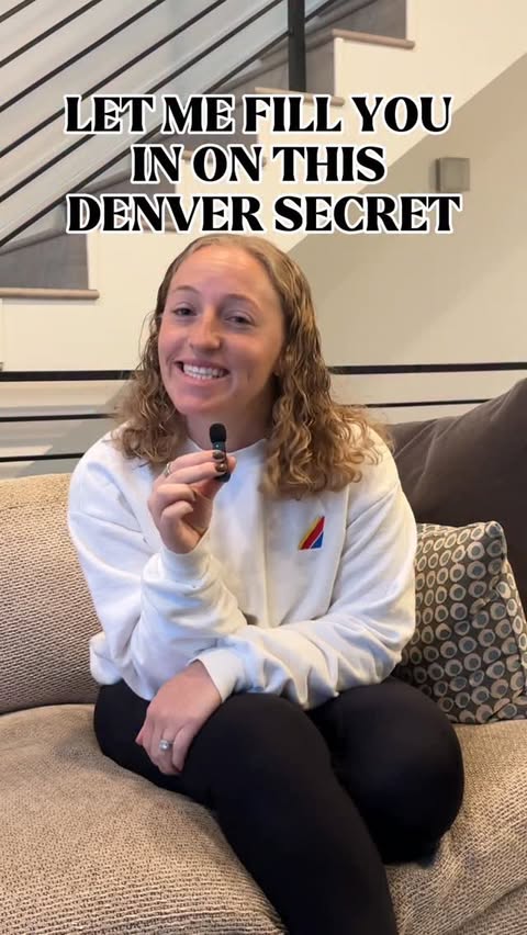 Instagram post by @thecoloradogal for Southwest Airlines. Caption reads: [...] you in on this Denver secret! #ad Southwest....