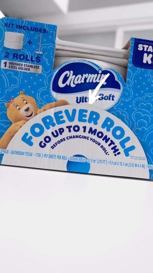 Instagram post by @winonakicks for Charmin. Caption reads: #ad #charminpartner 1 Month Update!

Check out the....