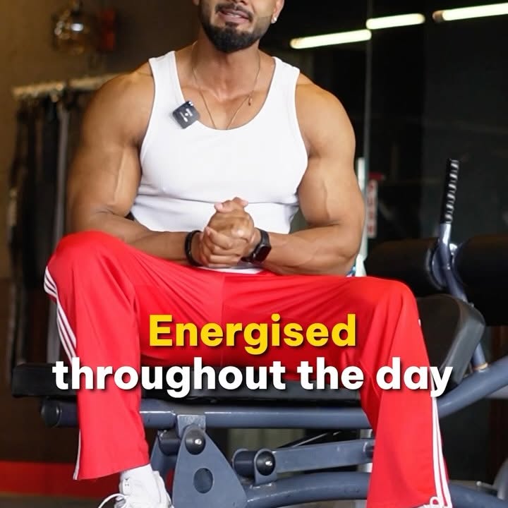 Instagram post by @officialsagarstanley for HK Vitals. Caption reads: “Workout ke baad recovery bhi zaruri hai! 💪 Since....