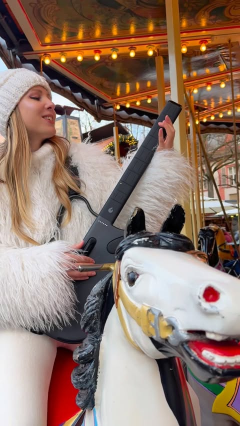 Instagram post by @__valiantsina__ for LAVA MUSIC. Caption reads: @lavamusicofficial guitar could be the perfect....