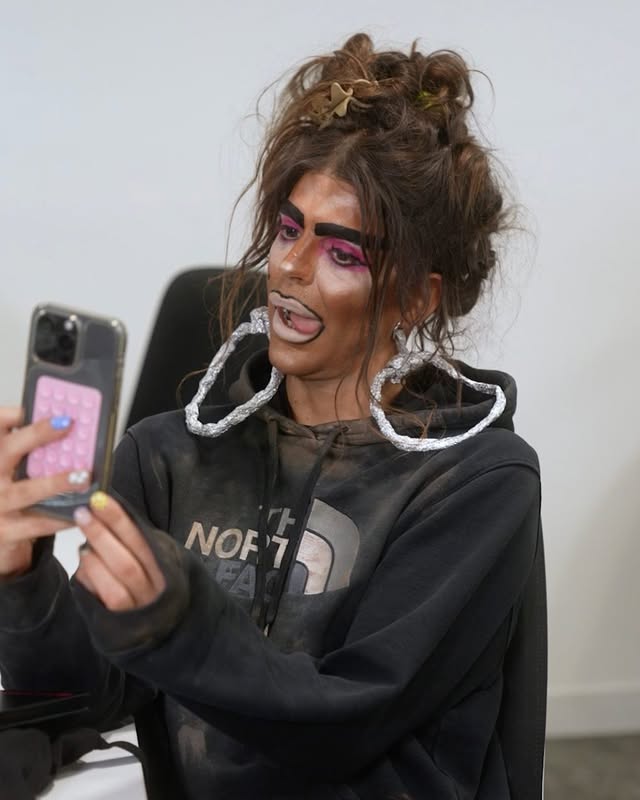 Instagram post by @basicallybeckijo19 for Beauty Bay. Caption reads: [...] TikTok and YouTube @basicallybeckijo19....