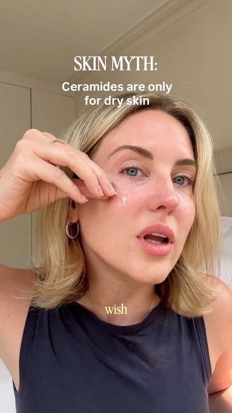 Instagram post by @officialemilyvalentine for Elizabeth Arden. Caption reads: [...] a boujie skincare line up - AD....
