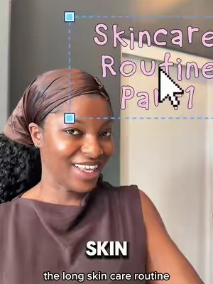 TikTok post by @naomi.monatin.c for Trader Joe's. Caption reads: Cleanser: @LaRochePosayUS Effaclar Duo Dual Action....