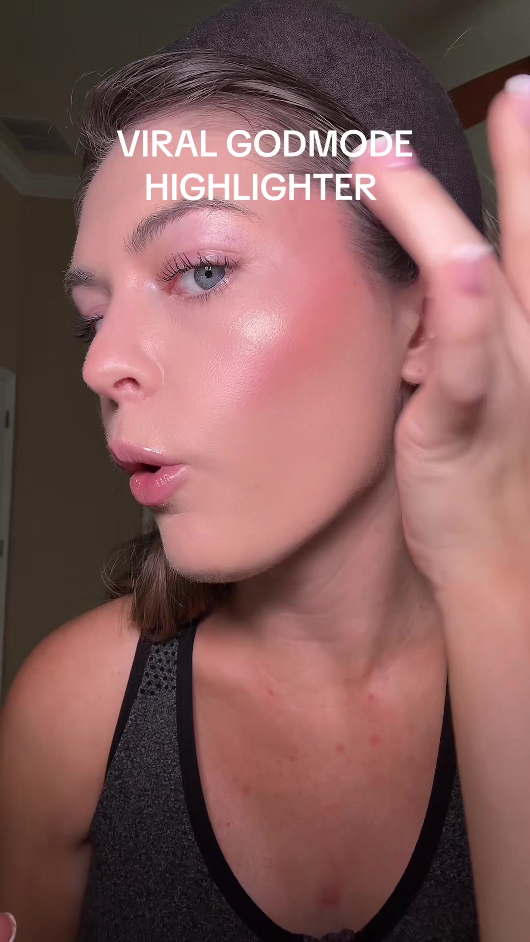 TikTok post by @lexionheiser for Godmode Beauty. Caption reads: [...] already have bought another one 💖 @GODMODE....