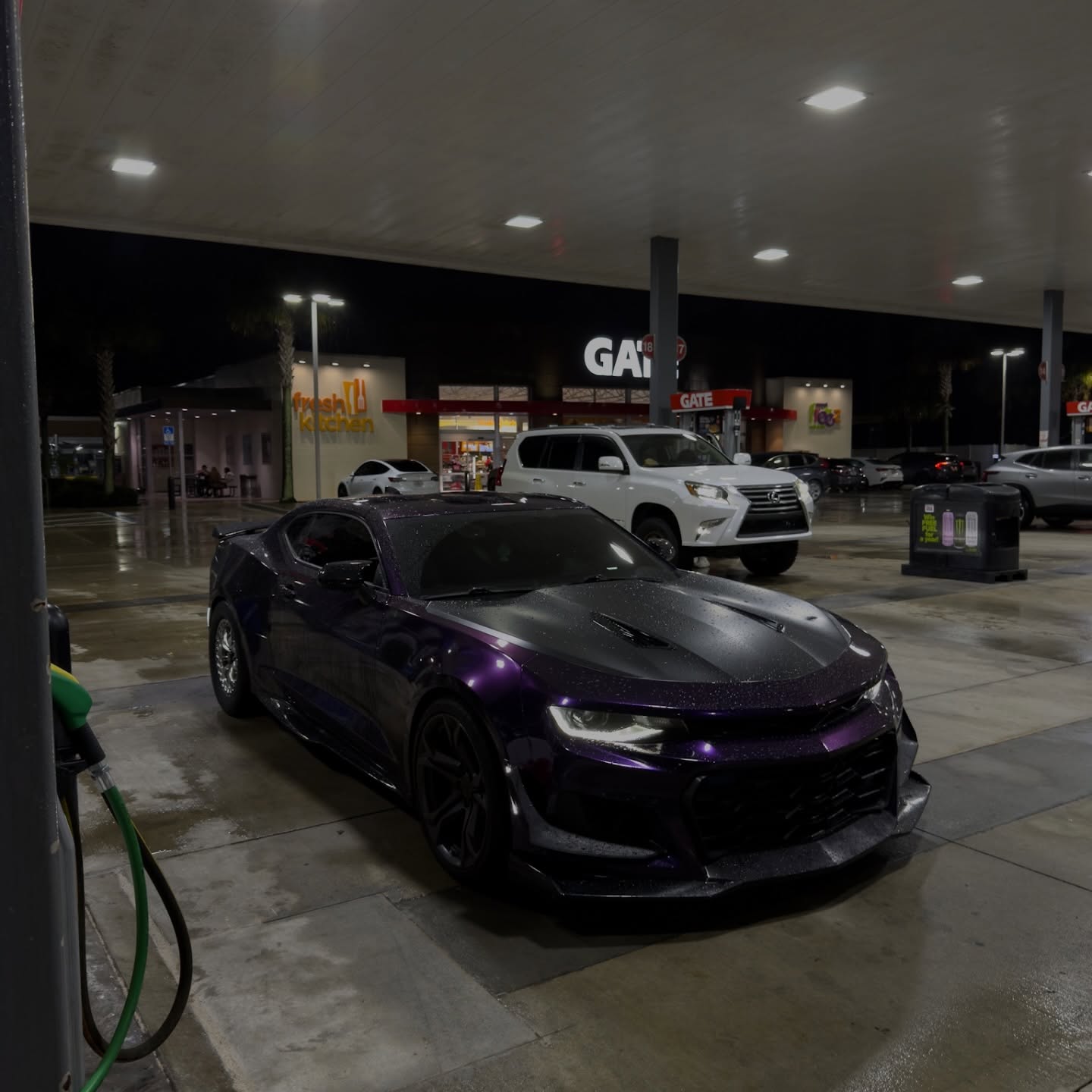 Instagram post by @1leheem for Kustom Interior. Caption reads: Lemme take you on a jet ride 

🛞;....