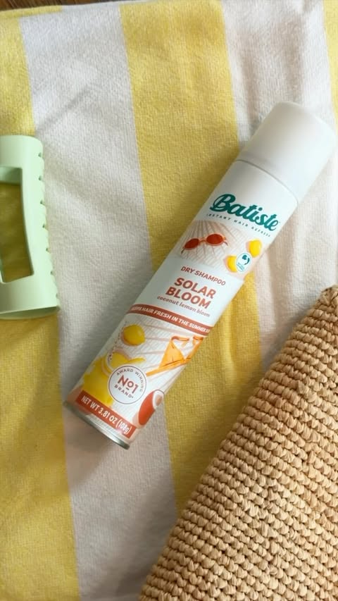 Instagram post by @chloekim for Batiste US. Caption reads: Ulta Beauty just launched the NEW Batiste Solar....