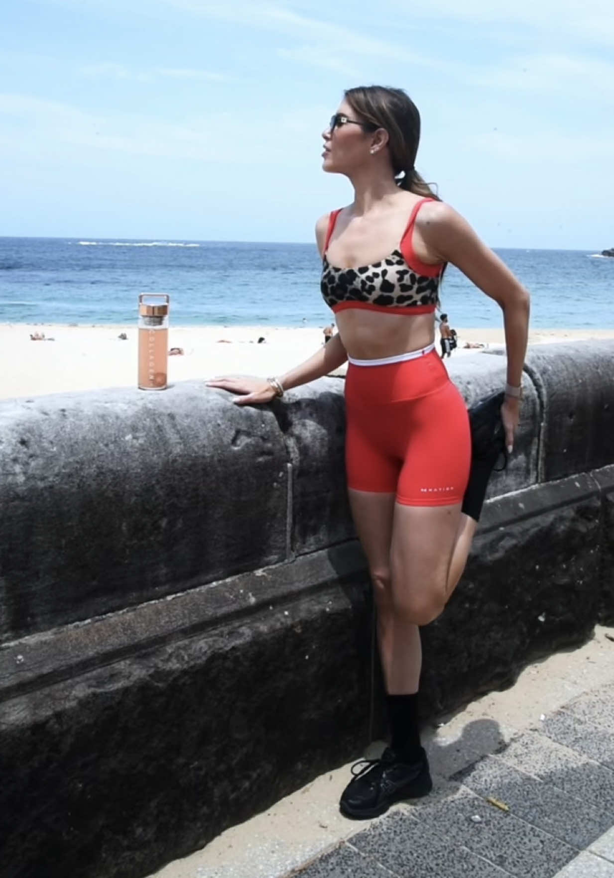 TikTok post by @erinvholland for The Collagen. Caption reads: [...] while you renergise with @The Collagen Co....