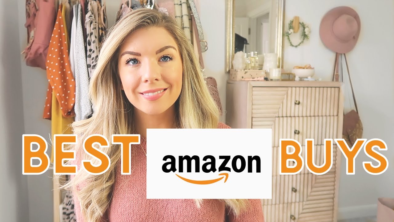 YouTube post by @KateMurnane for Channel Mum. Caption reads: AMAZON BEST BUYS | KATE MURNANE.