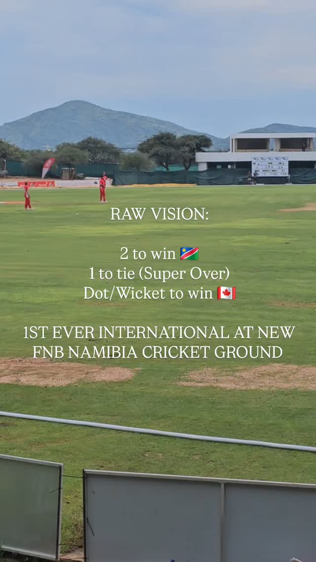 Instagram post by @cricketbadge for ICC T20 World Cup. Caption reads: The 224th T20I venue in the World played host to....