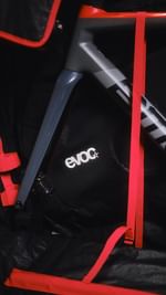 Instagram post by @ledaviiks for Feedback Sports. Caption reads: roadbike travel packing ASMR 🤤
Teammachine meets....