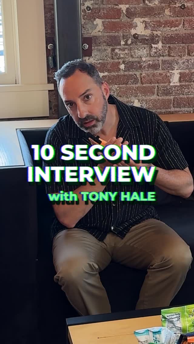 Instagram post by @mrtonyhale for GIPHY. Caption reads: 10 seconds with @mrtonyhale is never....