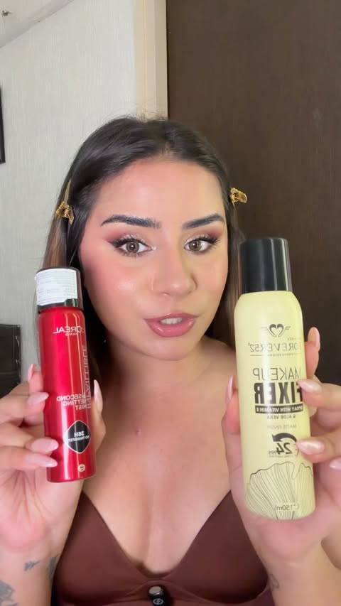 Instagram post by @itsmuskansadhwani for Daily Life Forever 52. Caption reads: This vitamin E fixing spray is one of the best in....