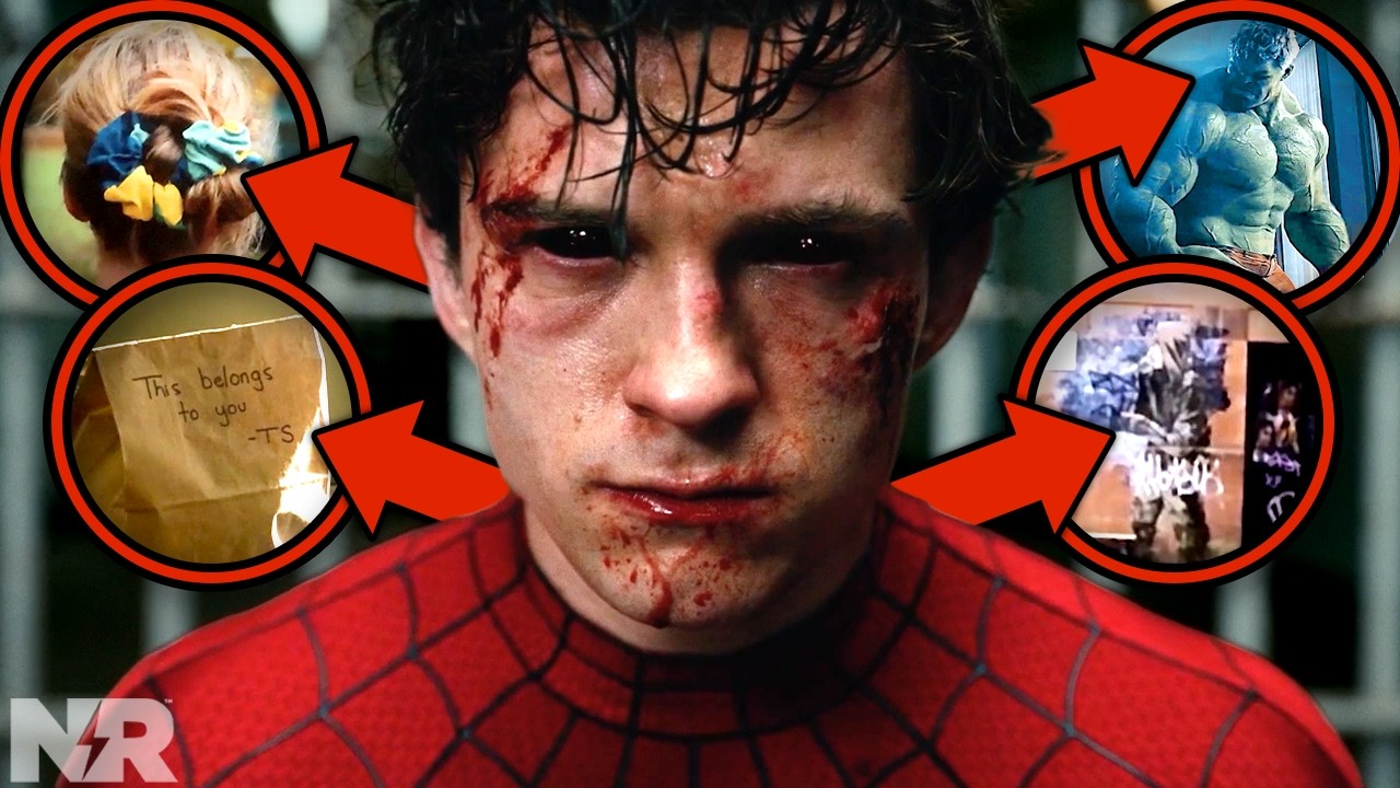 YouTube post by @NewRockstars for Adobe Spark. Caption reads: SPIDERMAN BRAND NEW DAY BREAKDOWN! Every Easter....