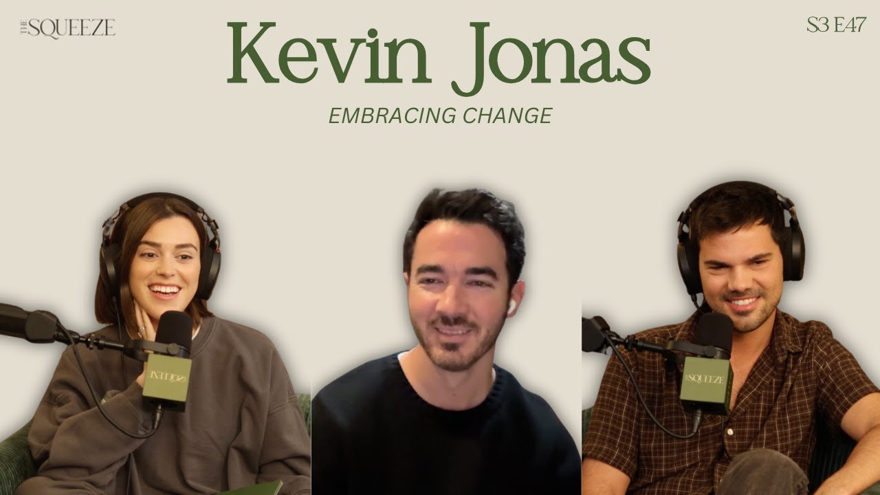 YouTube post by @thesqueeze for Tonal. Caption reads: Kevin Jonas: Embracing Change.