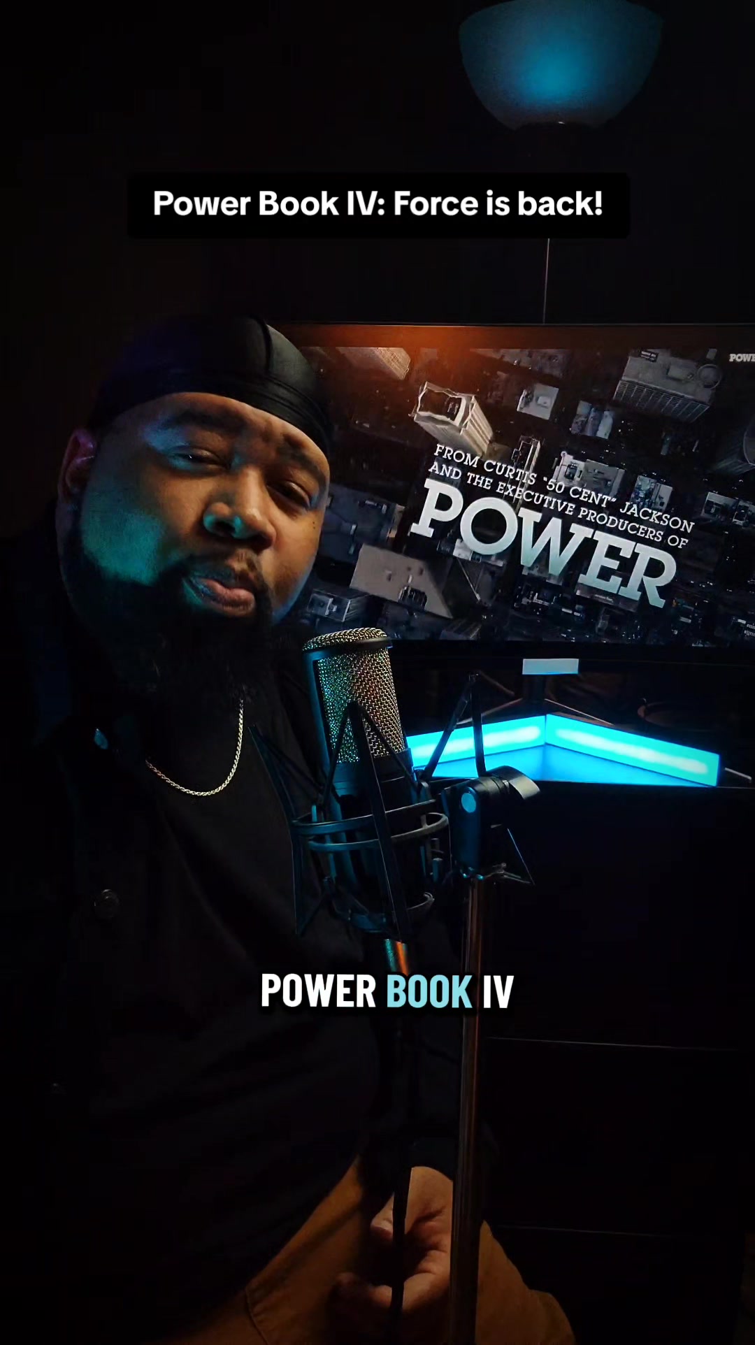 TikTok post by @maxdope253 for STARZ. Caption reads: #STARZPartner The Final Season is here! Watch the....