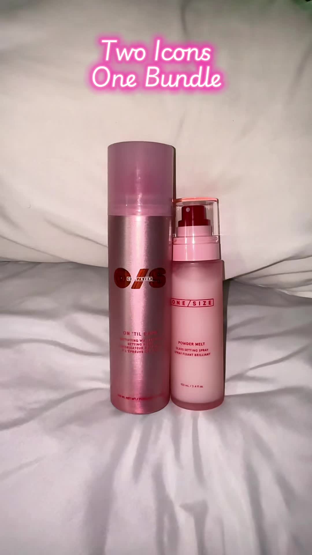 TikTok post by @beckyttsdeals for ONE SIZE BEAUTY. Caption reads: [...] #tiktokshopstockup @ONE SIZE BEAUTY.