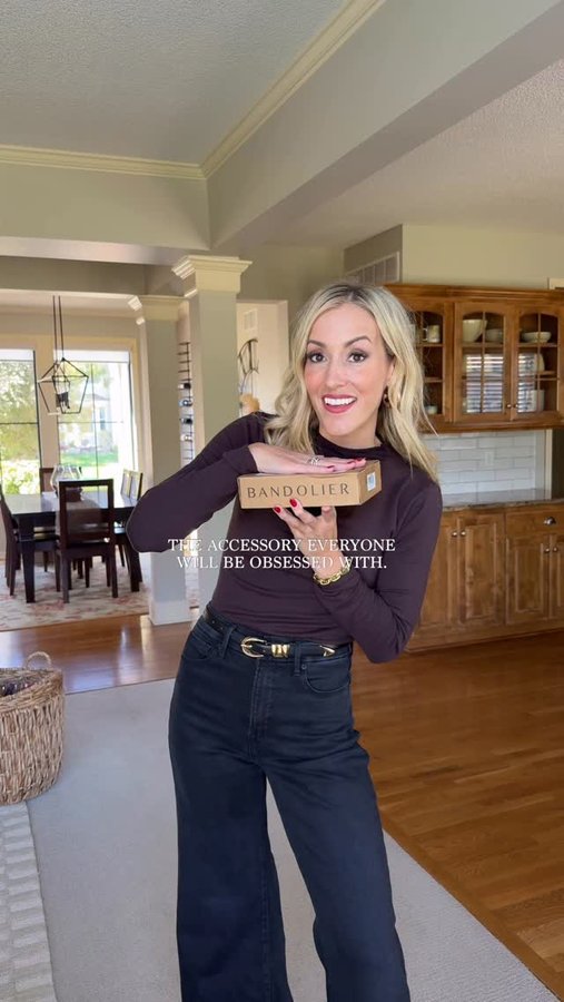 Instagram post by @arjake for BANDOLIER. Caption reads: [...] Remi Magnet crossbody phone case from....