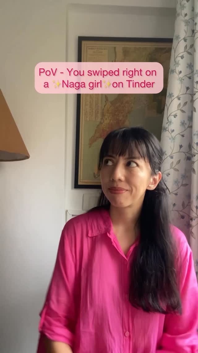 Instagram post by @merenla_imsong for Tinder. Caption reads: United by Tinder, powered by bamboo shoot ❤️💪🏻....