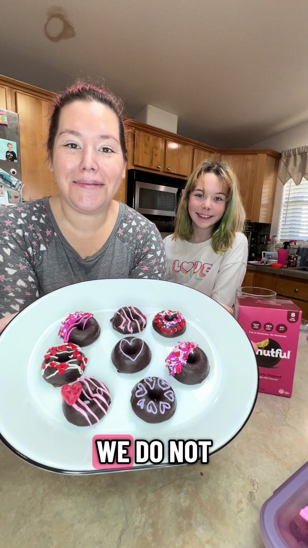 TikTok post by @kjmandi for Donutful. Caption reads: [...] these cuties aren’t too shabby! For two....