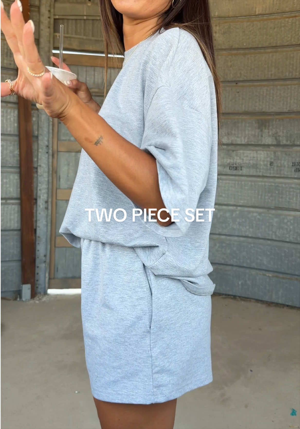 TikTok post by @sabrenabyler_ for Fisace Shop. Caption reads: when a set is even bigger than you expected >>>....