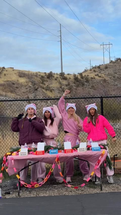 Instagram post by @lexilwatts for Barebells. Caption reads: had the best time setting up a @barebells.usa....