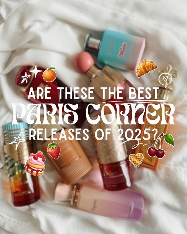 Instagram post by @scentedcloud18 for Paris Corner Perfumes. Caption reads: [...] #perfume #perfumes #pariscorner....
