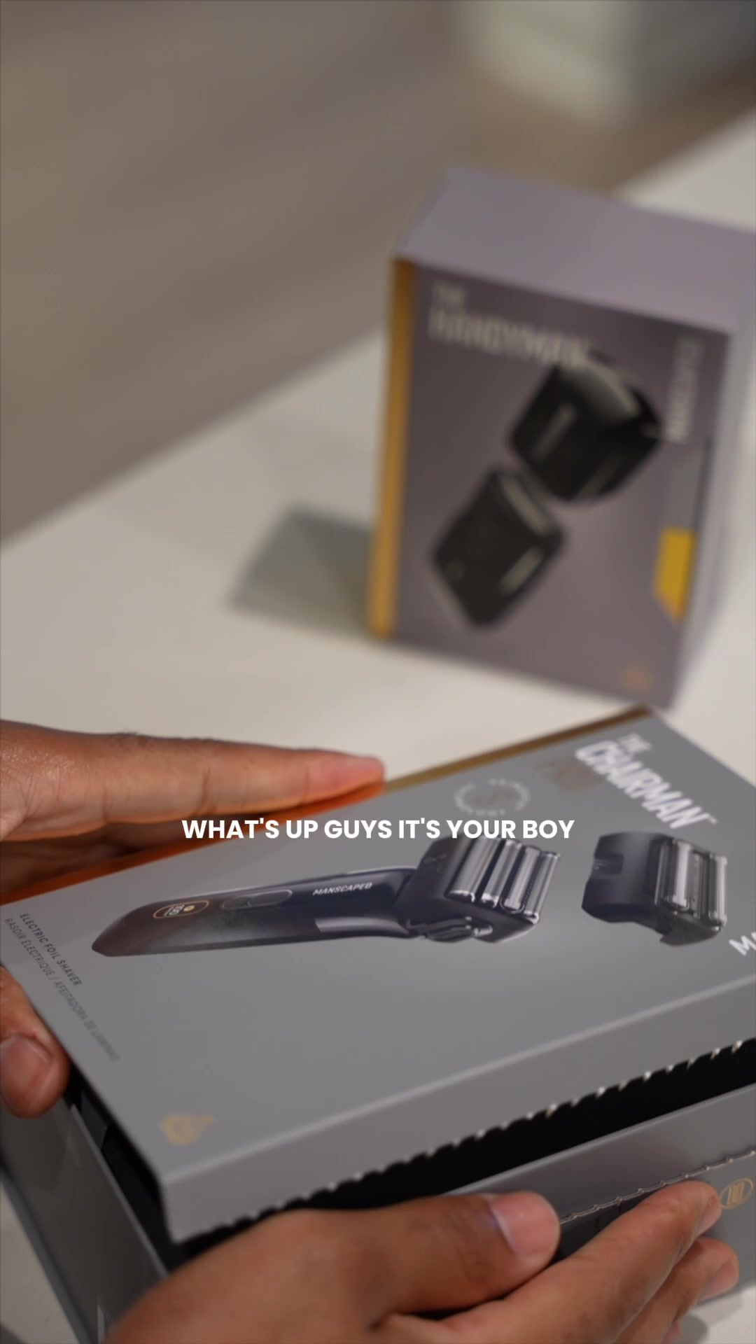 TikTok post by @blaiseffrench for MANSCAPED. Caption reads: Precision. Power. Confidence. I’ve Tried A Lot Of....