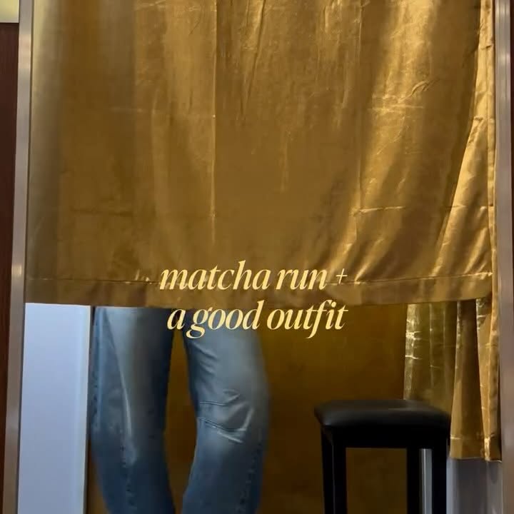 Instagram post by @angieevazquezz for Gap Inc.. Caption reads: Matcha run and a good @gap outfit.

@gapmexico....