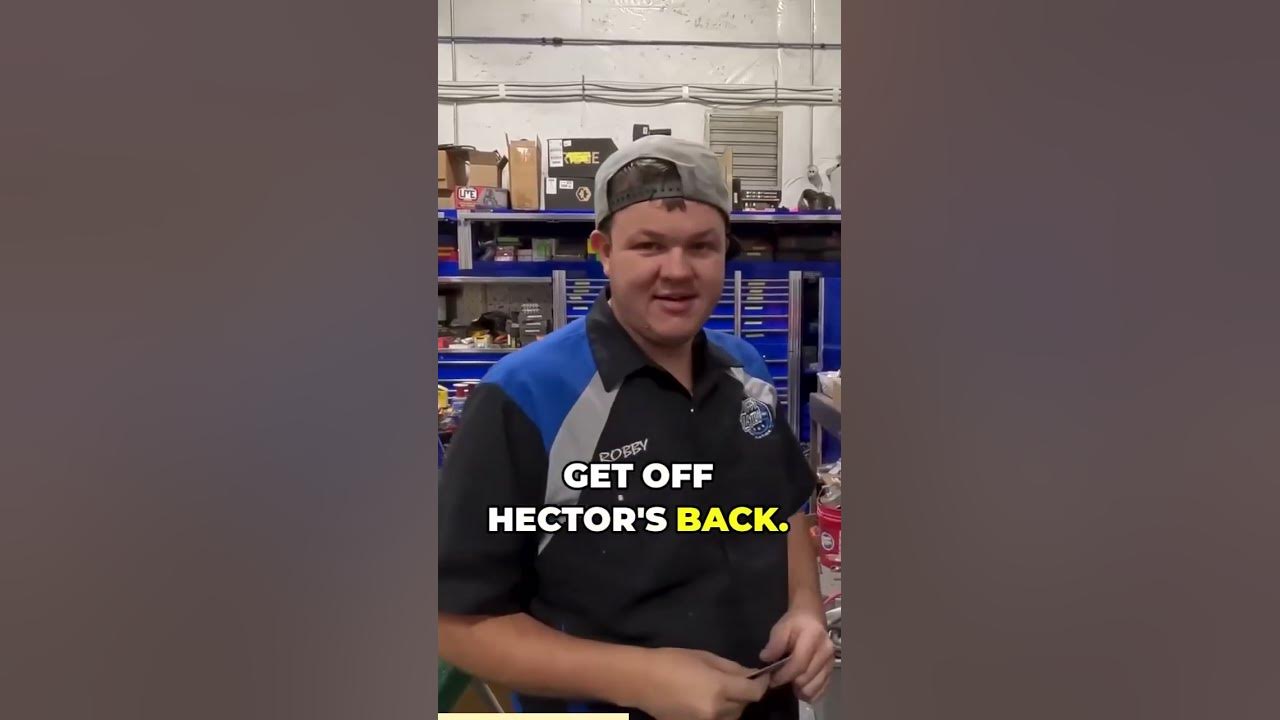 YouTube post by @RobbyLayton for BFGoodrich Tires. Caption reads: Hector is LEGAL!.
