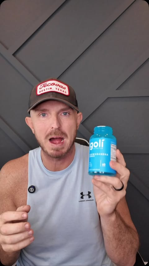 Instagram post by @jeremylancetx for Goli Nutrition. Caption reads: GOLI SALE! #ad Ashwagandha my calming gummies!....