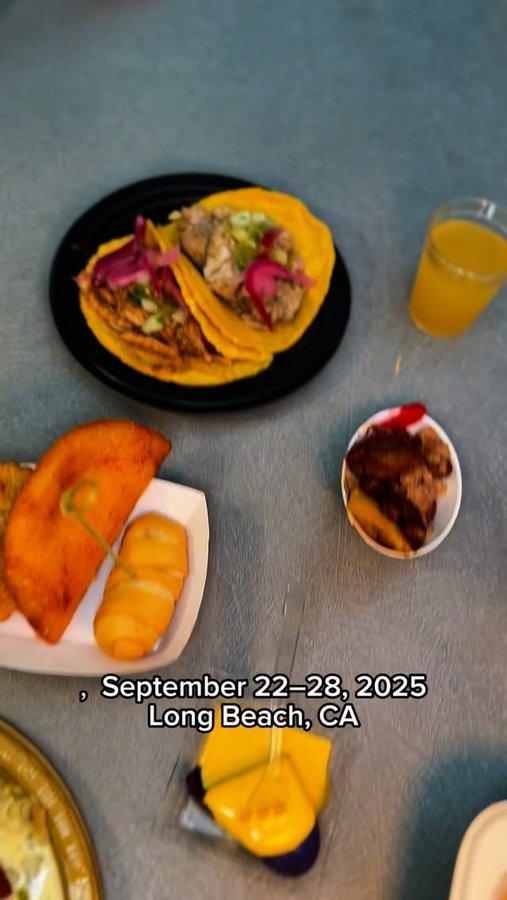 Instagram post by @latinorestaurantweeklbc for Wild Fork Foods. Caption reads: #foodies #sponsored @brandingissocial @losmirlos....