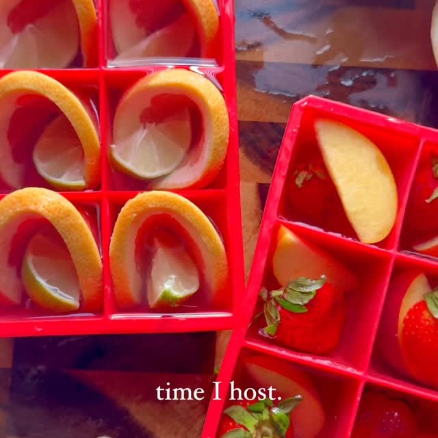 Instagram post by @hostinyourhome for 21Seeds Infused Tequila. Caption reads: As your dinner party budget bestie, my favorite....