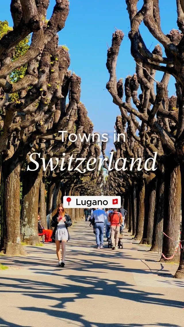 Instagram post by @swiss.adventures for Creators. Caption reads: Details 👇

Spring in Lugano is the definition of....