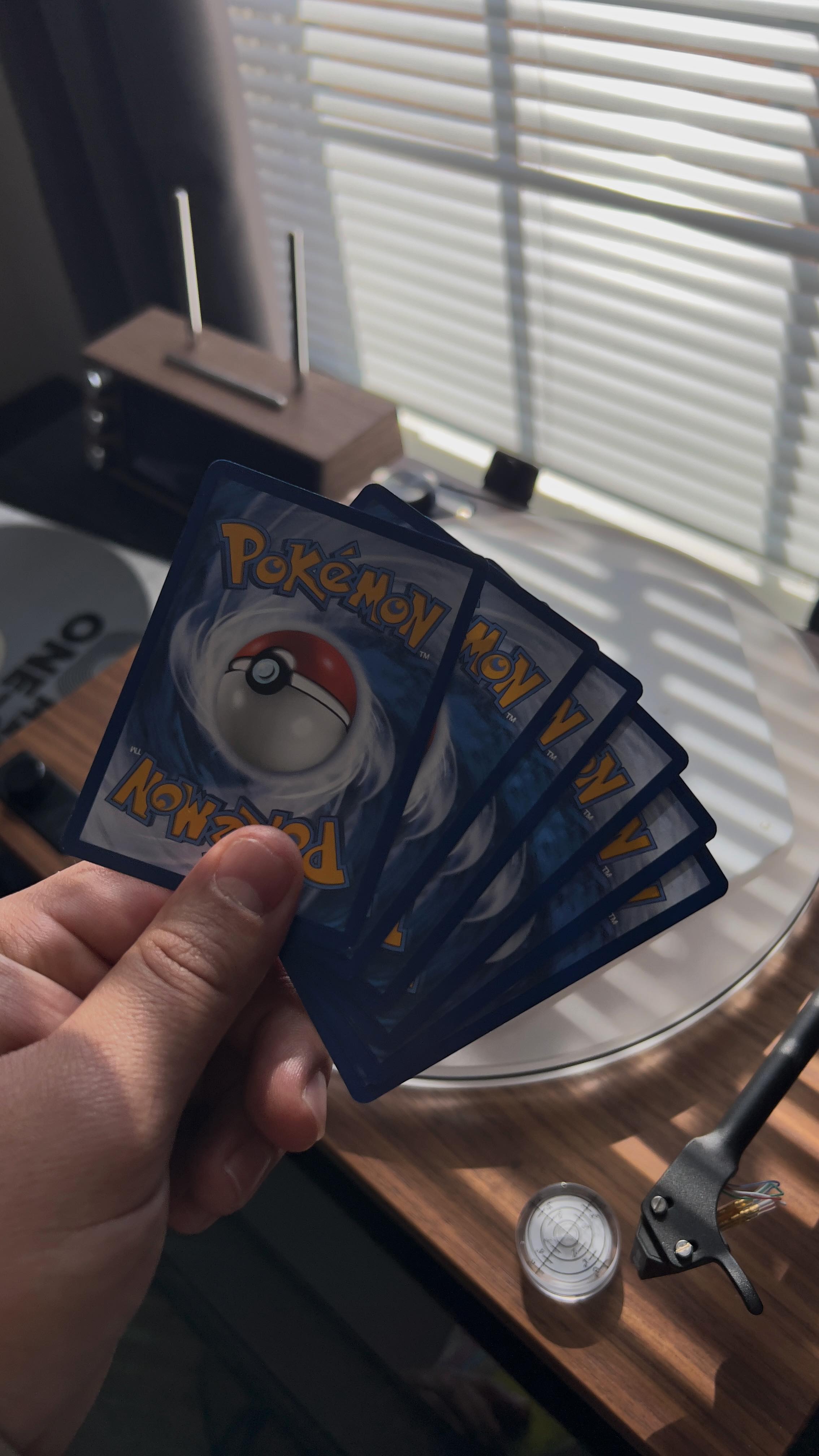 Instagram post by @plastic.disc for Whatnot. Caption reads: let's open a pack of pokémon cards and recommend....