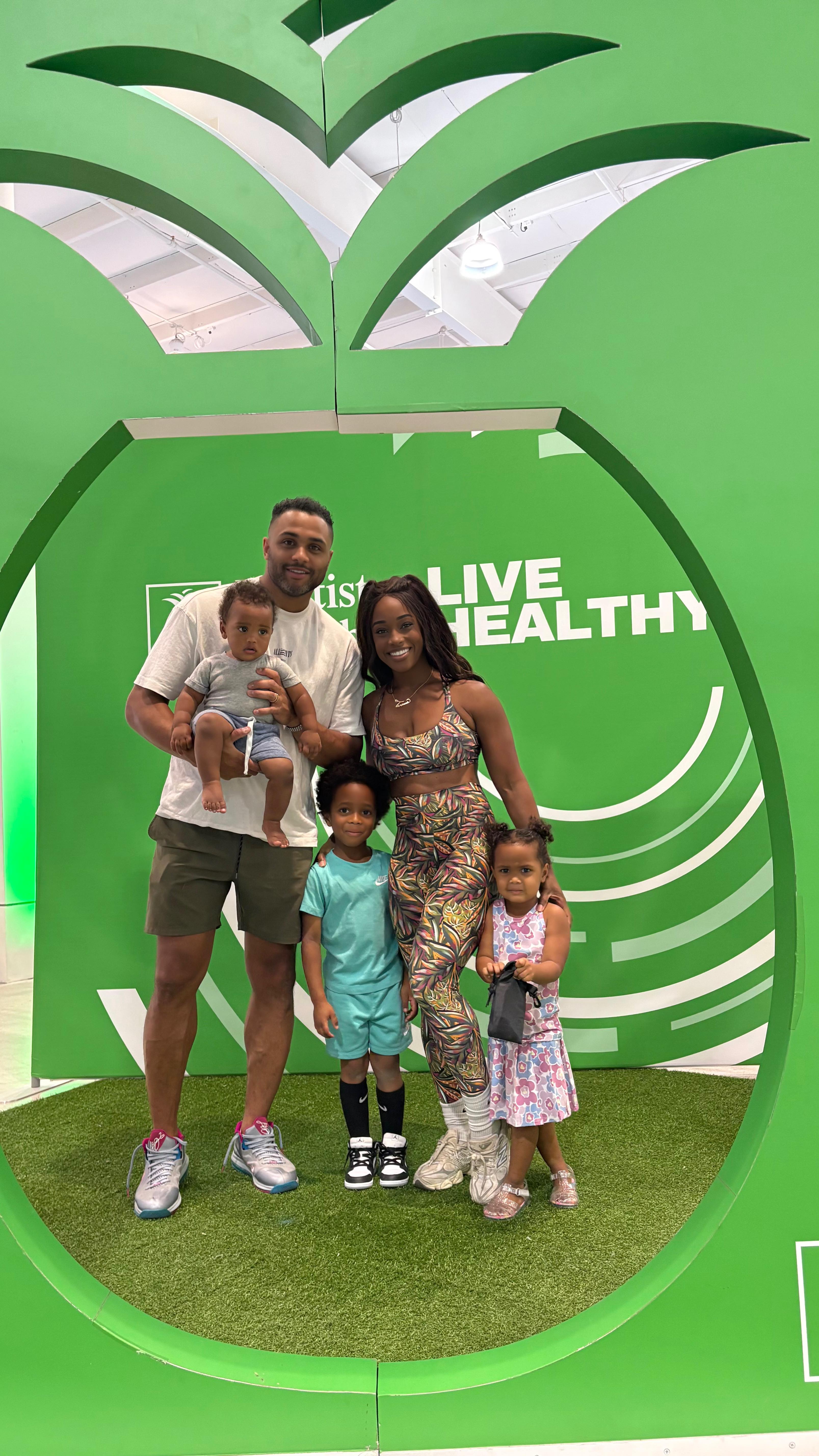 Instagram post by @teressacee for Baptist Health. Caption reads: [...] personal. Thanks to events like....