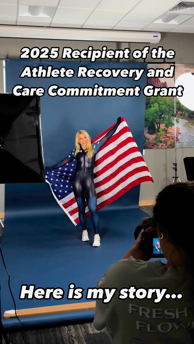 Instagram post by @scwarren96 for Women's Sports Foundation. Caption reads: [...] with @tylenol and the....