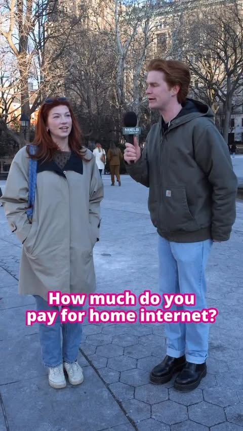 Instagram post by @noelb.askin for T-Mobile. Caption reads: [...] Askin about home internet! The answer?....