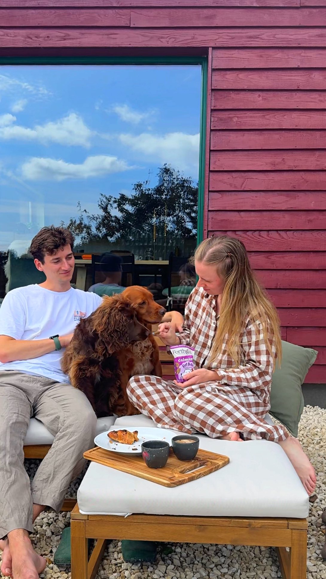 Instagram post by @somewherewilder for Forthglade. Caption reads: Is it just me who thinks about their morning....