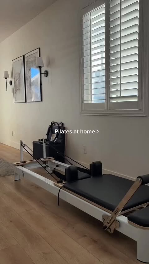 Instagram post by @gio.steele for Your Reformer. Caption reads: [...] into a routine. I’m obsessed with....
